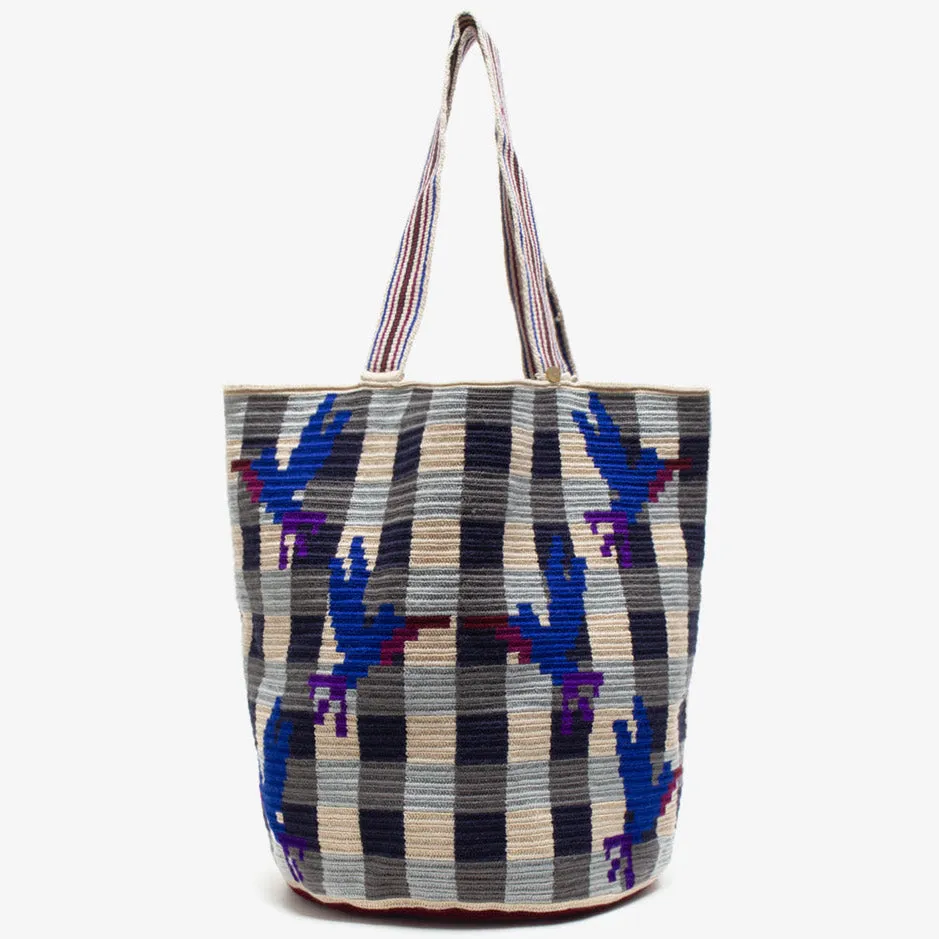 Prairie Royal Blue Tote Bag