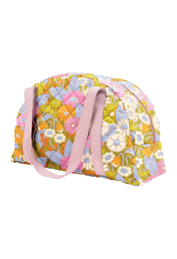 Puffy Somewhere Tote-Gatherin' Flowers