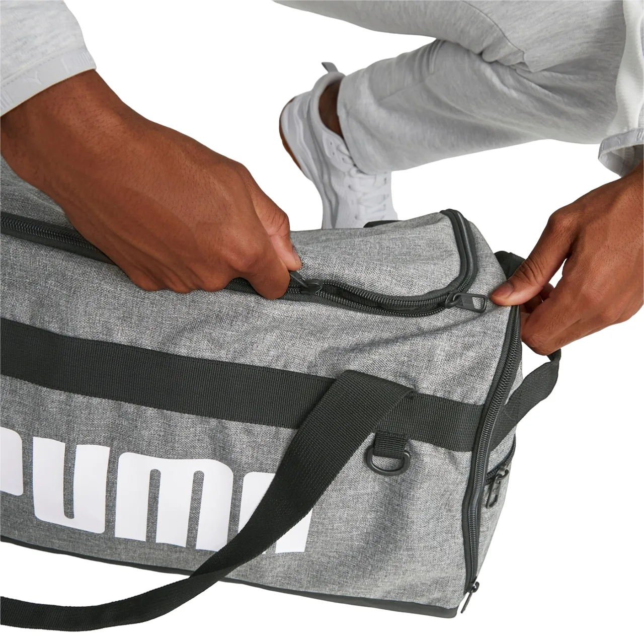 Puma Challenger Duffel sports bag 079530 12 grey