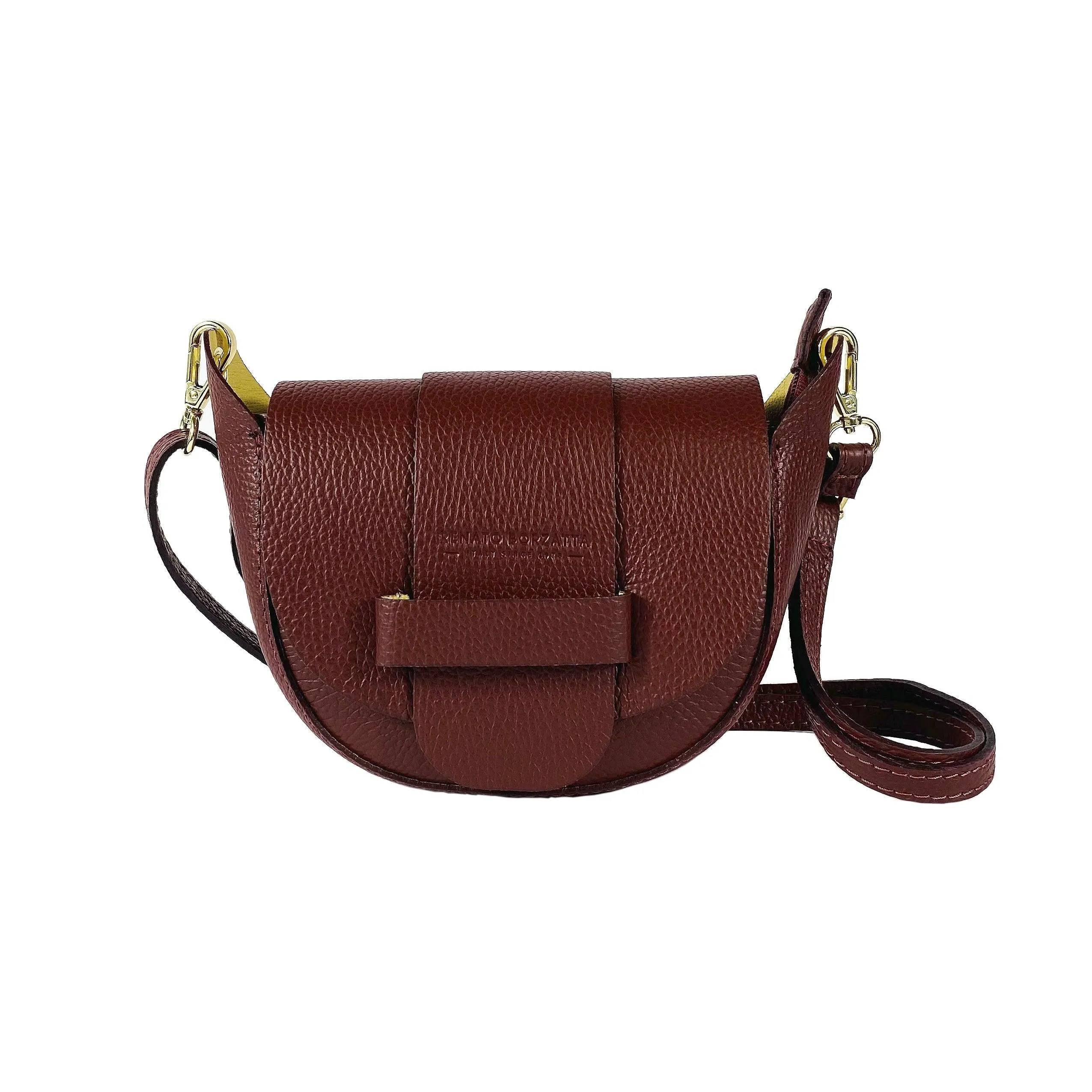 RB1010X | Women's Shoulder Bag in Genuine Leather | 21 x 17 x 8 cm