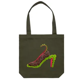 Red Beet Shoe Tote Bag