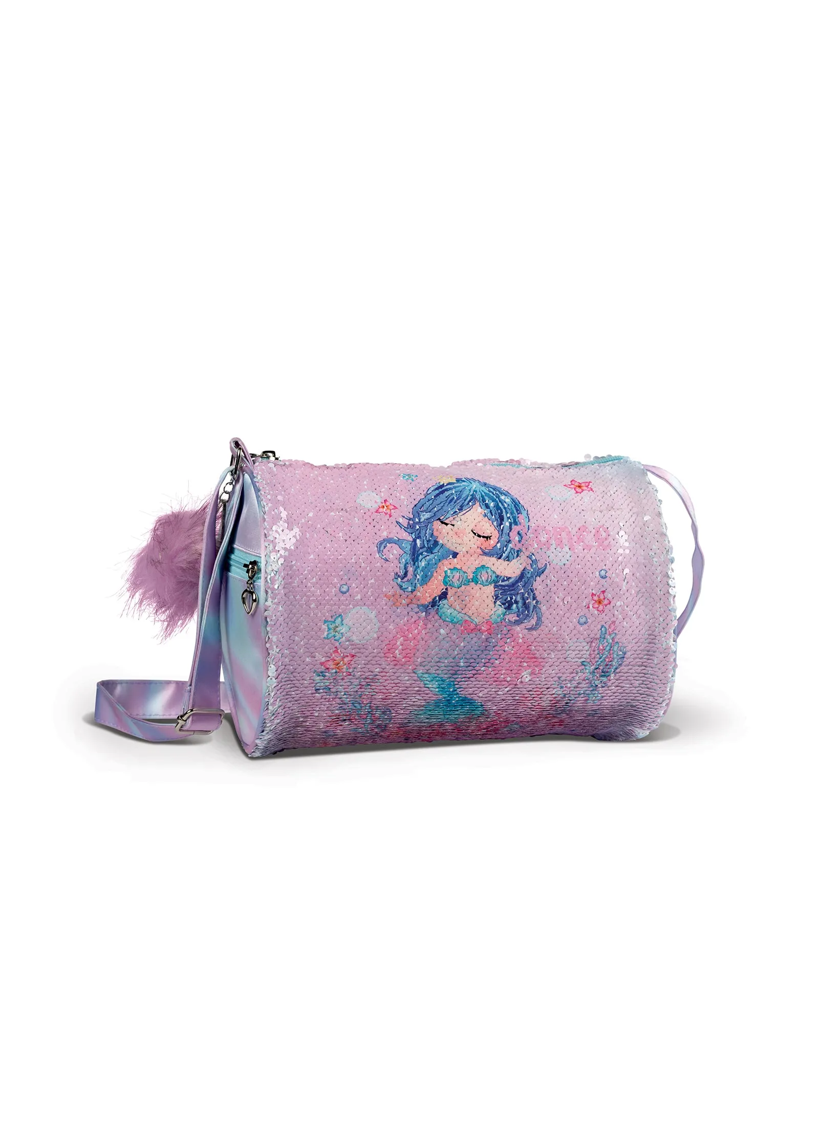 Reversible Mermaid Sequin Duffle Bag