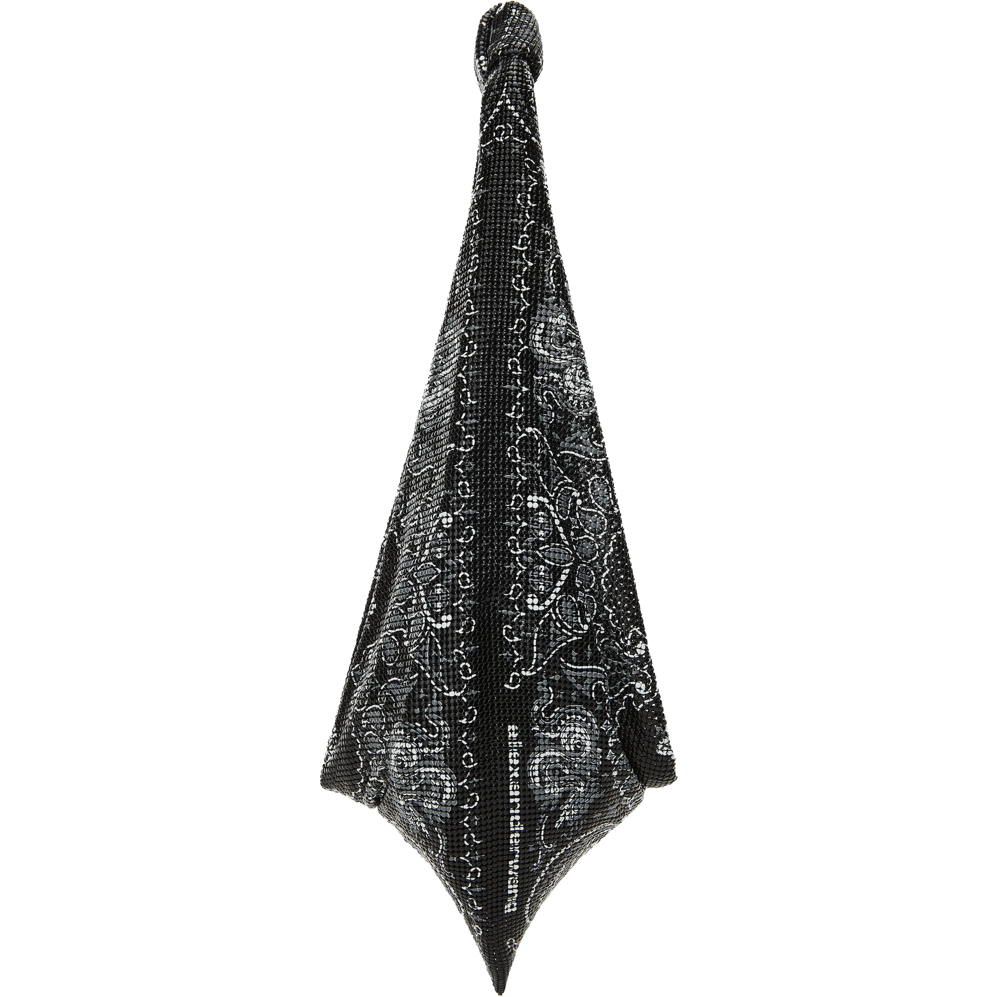 Scarf Bag, Black Bandana