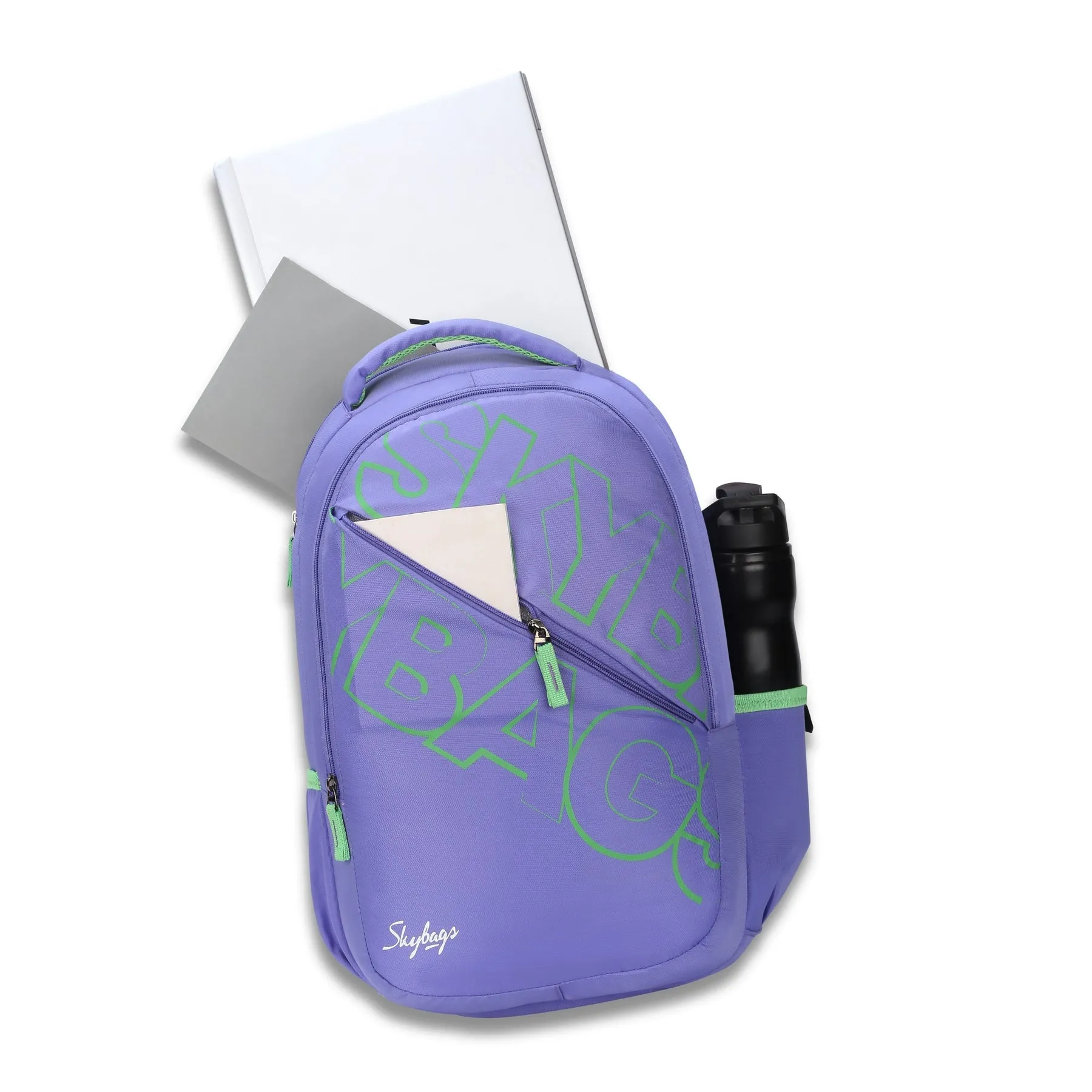 Skybags Grad Laptop Backpack (Lavender)