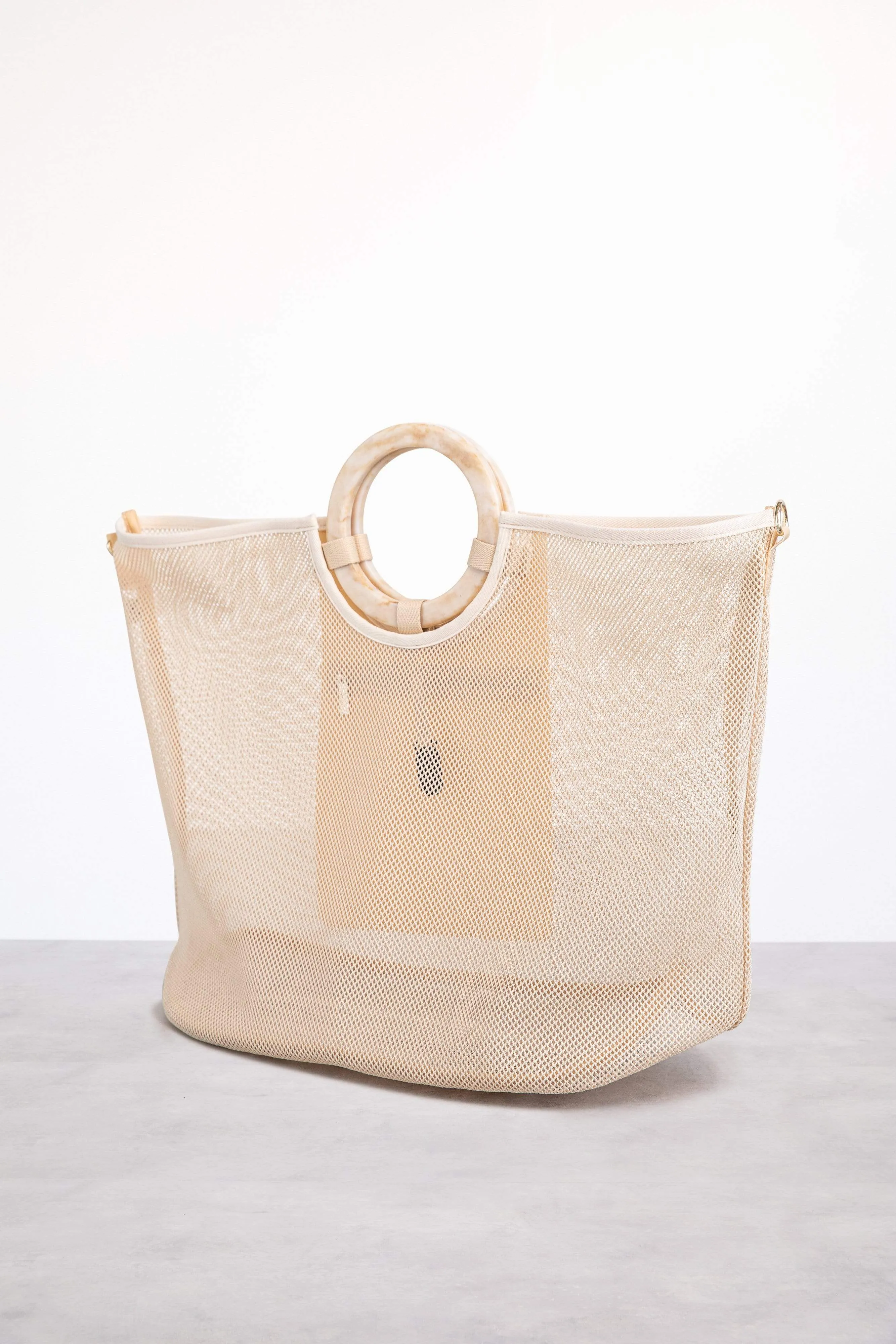 The Beach Bag in Beige