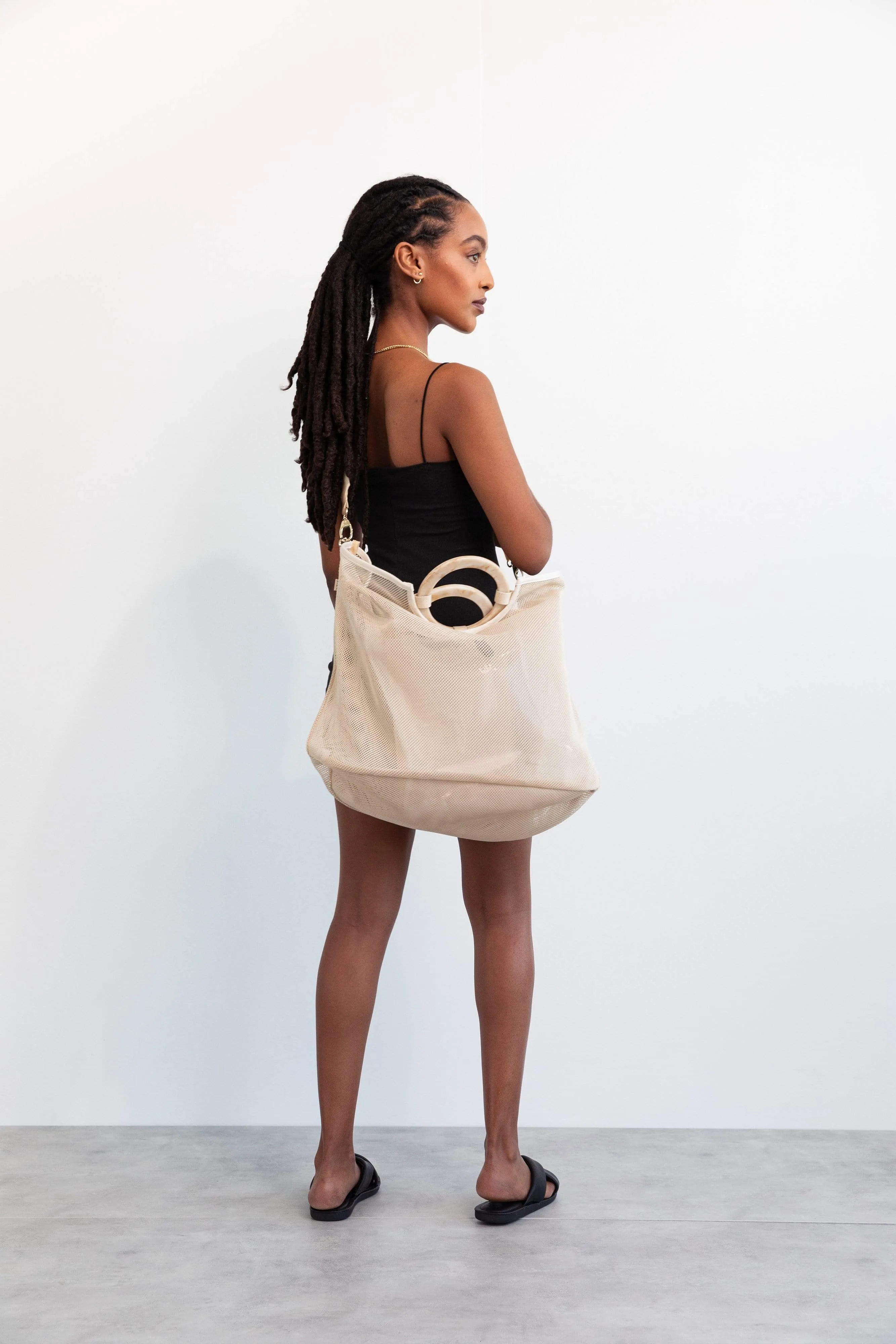 The Beach Bag in Beige