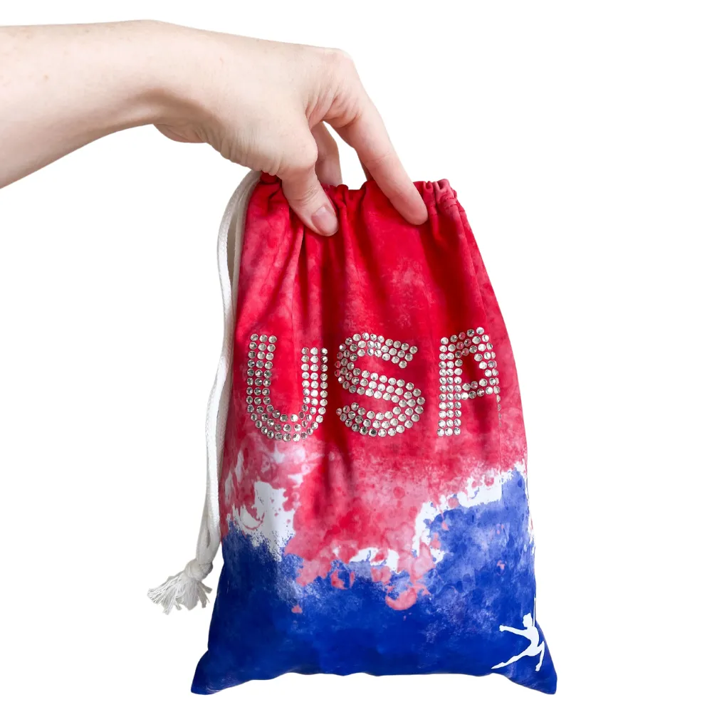 USA Red, White & Blue Gymnastics Grip Bag