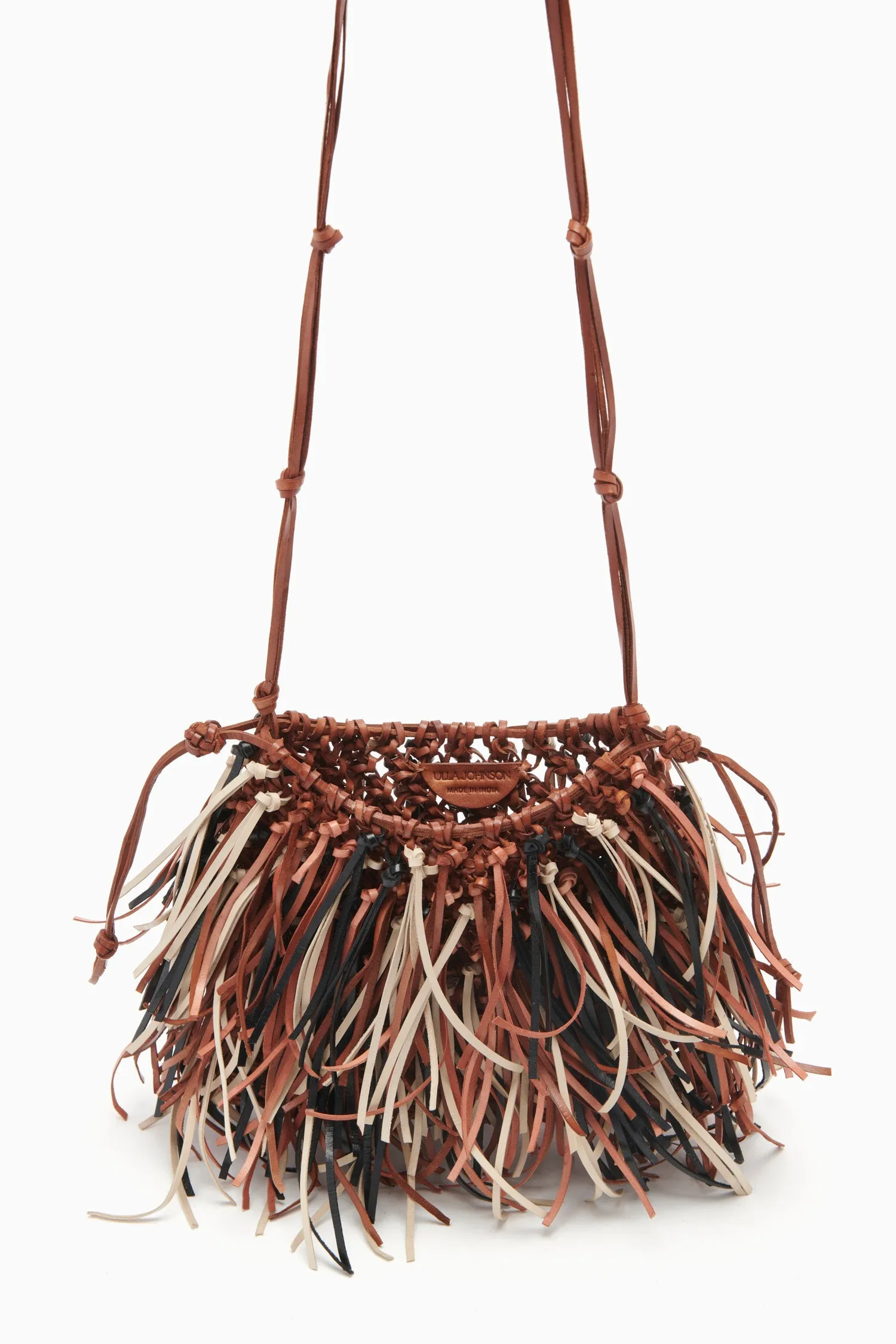 Valeria Fringe Crossbody - Driftwood