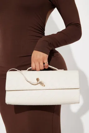 Veronica Woven Handbag - Ivory