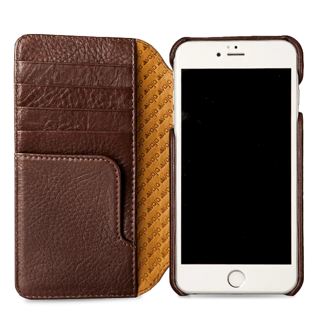 Wallet Agenda iPhone 8 Plus Leather Case