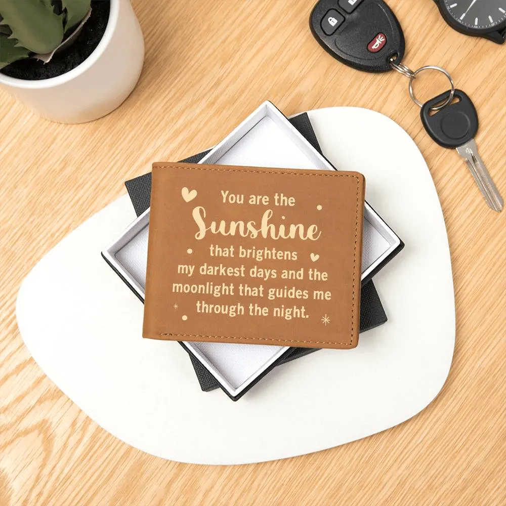 Wallet Design_You are the Sunshine Leather Wallet