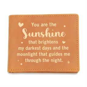 Wallet Design_You are the Sunshine Leather Wallet