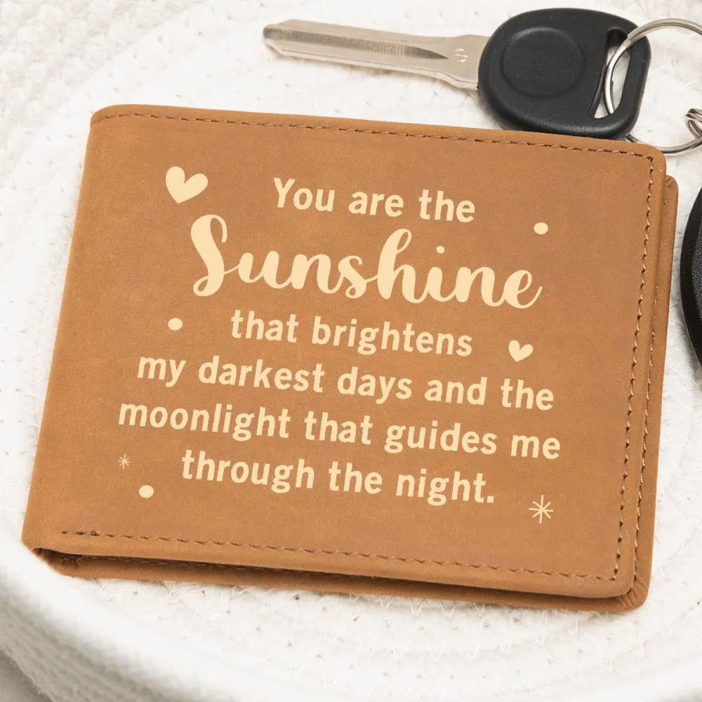 Wallet Design_You are the Sunshine Leather Wallet