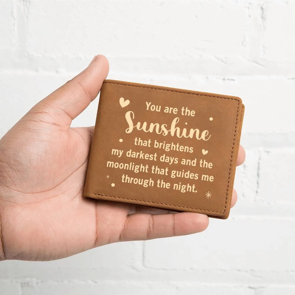 Wallet Design_You are the Sunshine Leather Wallet