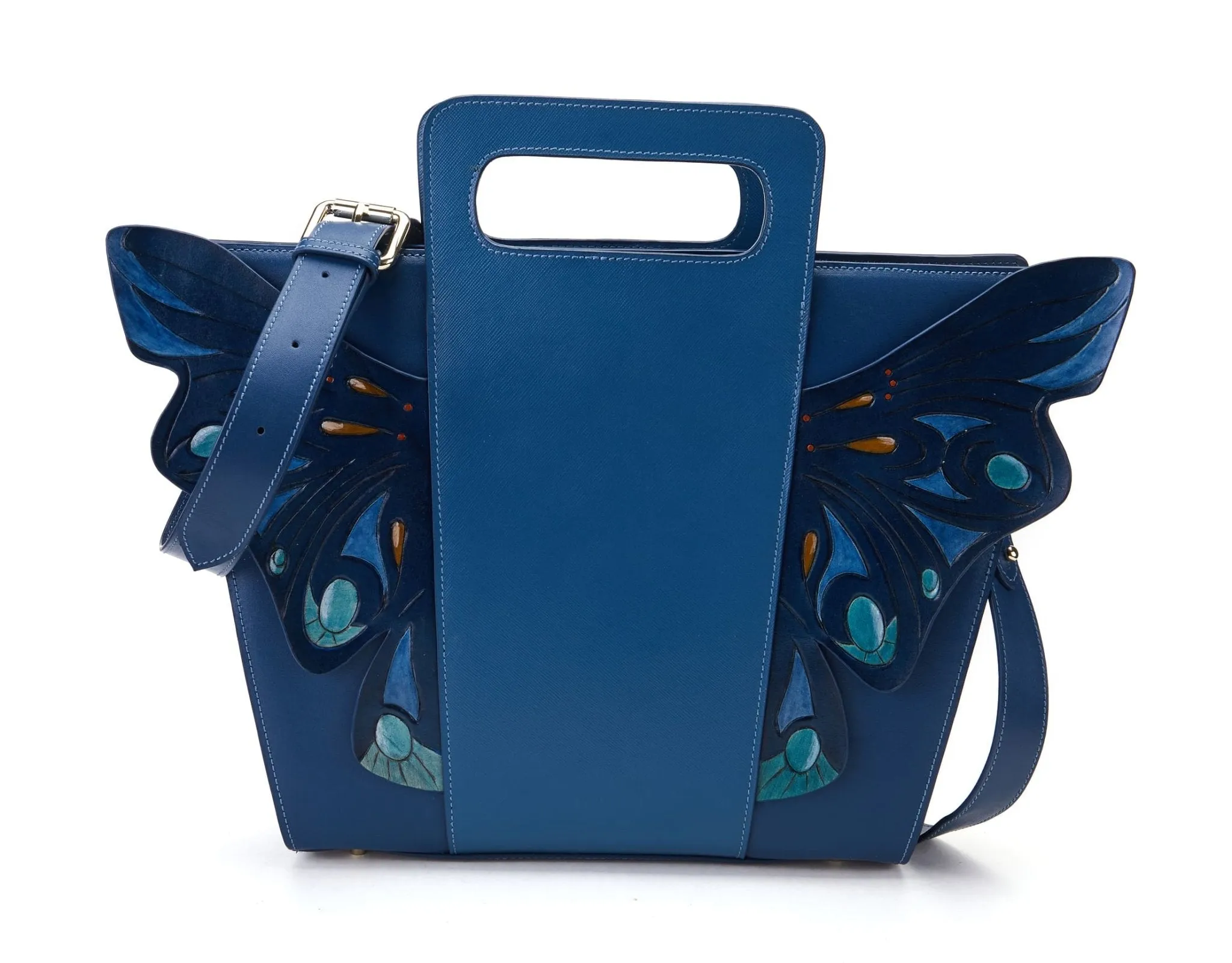 Wings Blue Crossbody