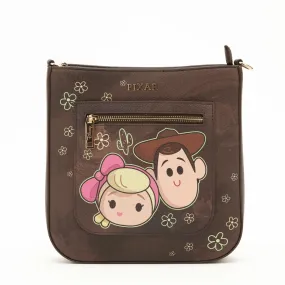 WondaPop Designer Series Disney Pixar Toy Story Woody and Bo Peep Crossbody